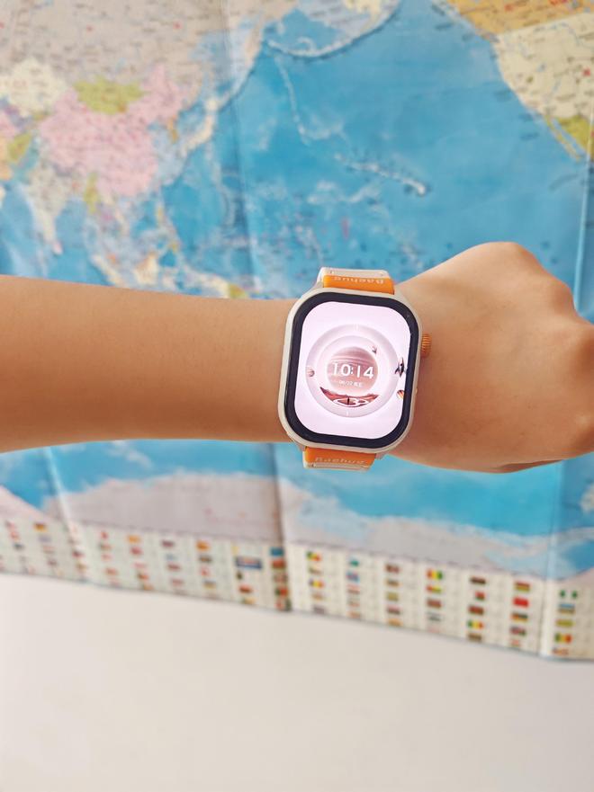 ehug宝护光X8青少年电话手表之体验开元棋牌app可换电操作续航不断Ba(图12)